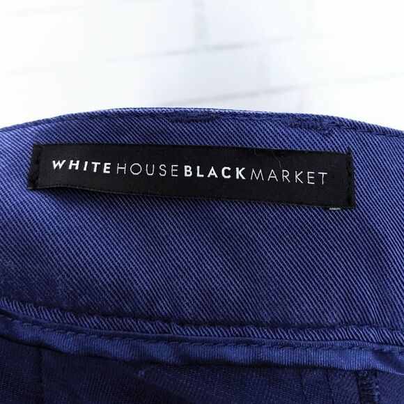WHITE HOUSE BLACK MARKET The Wide Leg Crop Pants S - Picture 5 of 9